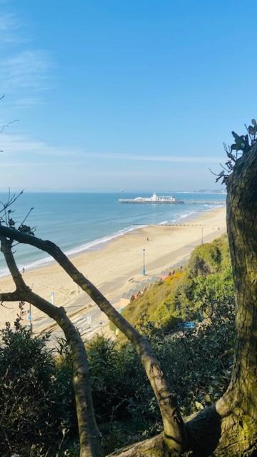 Modern Central Flat With Balcony & Free Parking On-Site Bournemouth Luaran gambar
